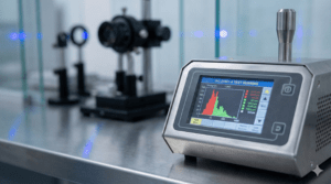 หน้าจอแสดงผลการทดสอบ Counting Efficiency