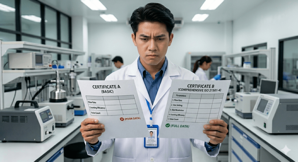 ISO 21501-4 Certificate
